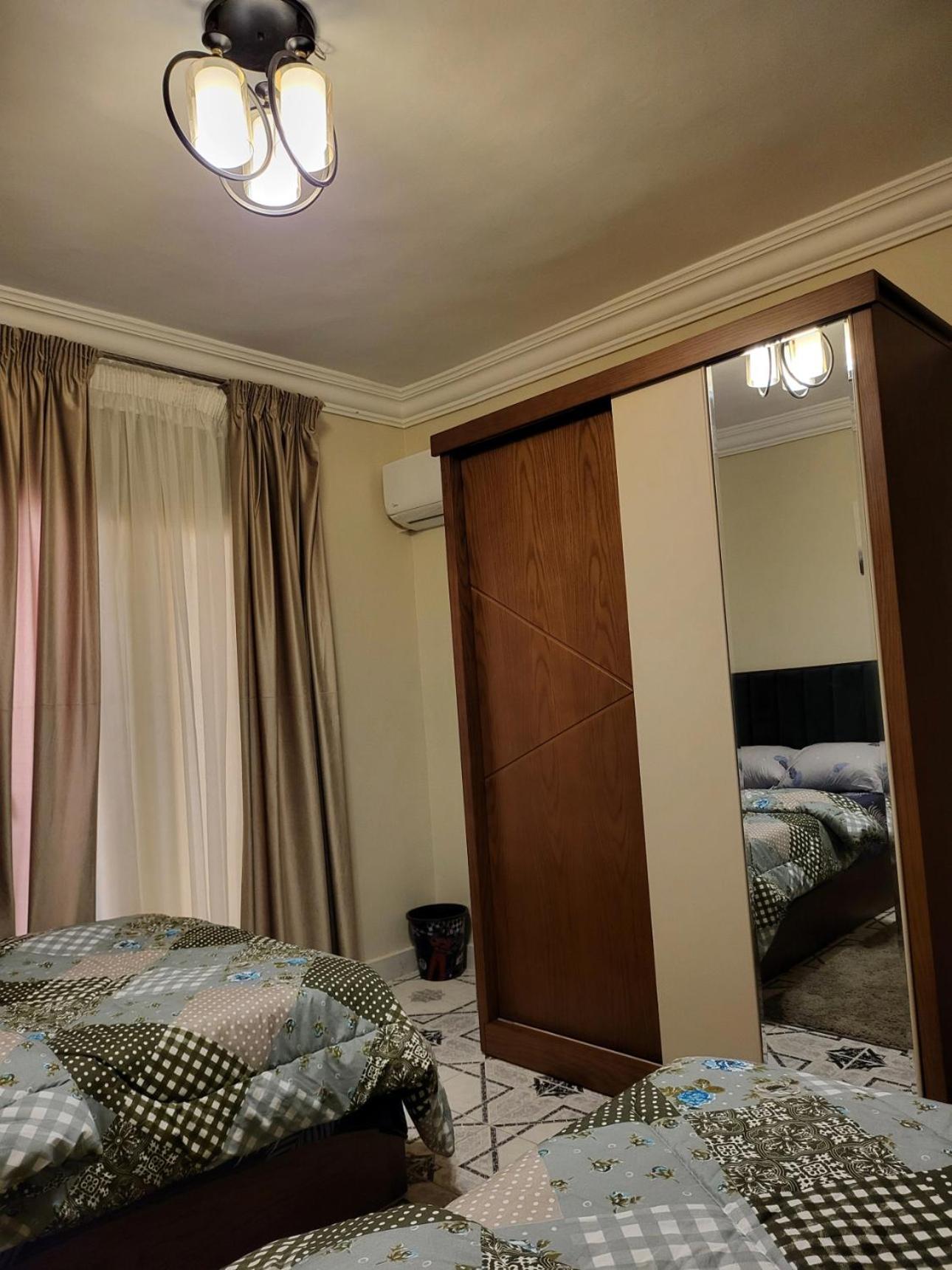 Flat At Prime Location With Wifi And Garden View Near Cai Airport Apartamento Cairo